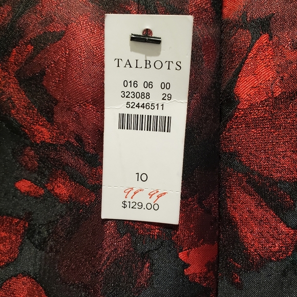 RSVP by Talbot Ankle Pants Floral Size 10 - Picture 2 of 5